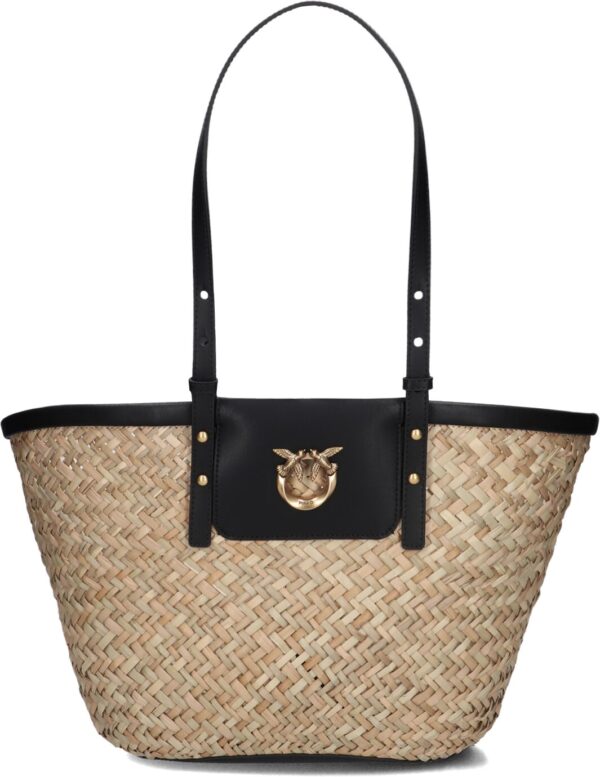 Pinko Shopper
Dames Love Summer Basket Raffia, Materiaal: Raffia, Kleur: Beige