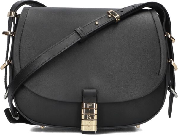 Pinko Schoudertas
Dames Saddle Classic, Materiaal: Leer, Kleur: Zwart