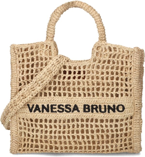 Vanessa Bruno Handtas
Dames Panier Pm, Materiaal: Raffia, Kleur: Beige