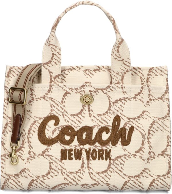 Coach Handtas
Dames Maxi Signature Canvas Cargo Tote, Materiaal: Canvas, Kleur: Beige