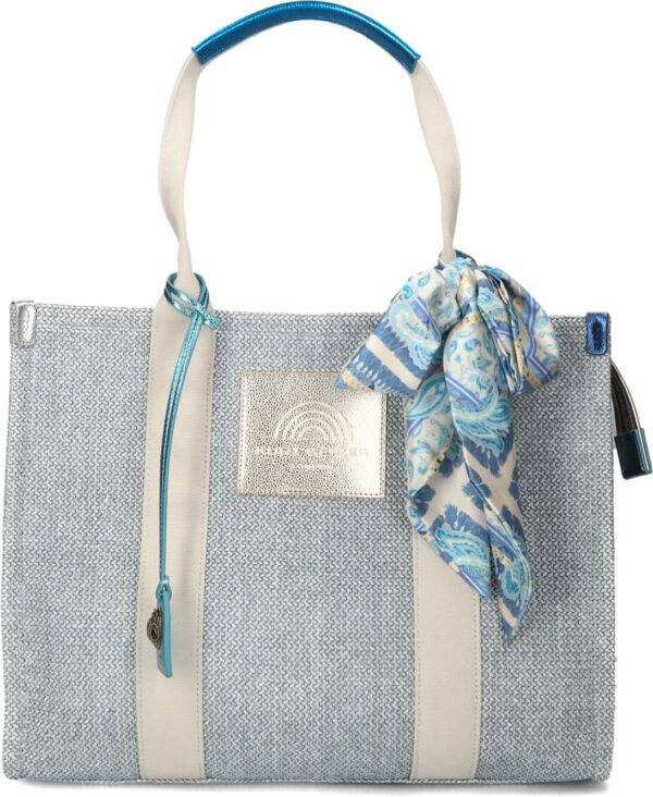 Kurt Geiger London Handtas
Dames Lg Southbank Tote, Materiaal: Textiel, Kleur: Blauw