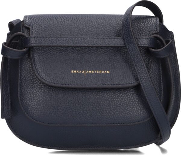 Smaak Amsterdam Schoudertas
Dames Clint, Materiaal: Leer, Kleur: Blauw