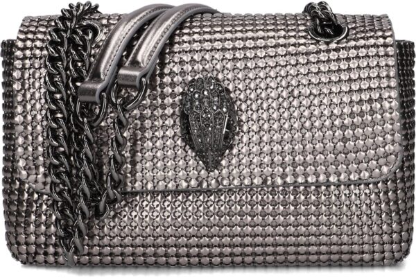 Kurt Geiger London Schoudertas
Dames Kensington Chainmail, Materiaal: Metaal, Kleur: Metallic