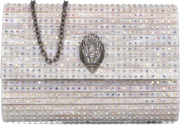 Kurt Geiger London Clutch
Dames Party Eagle Clutch, Materiaal: Textiel, Kleur: Beige