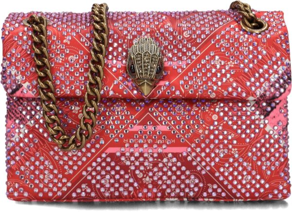 Kurt Geiger London Schoudertas
Dames Fabric Mini Kensington, Materiaal: Textiel, Kleur: Rood