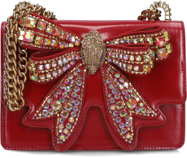 Kurt Geiger London Handtas
Dames Bow Small Shoreditch, Materiaal: Lakleer, Kleur: Rood