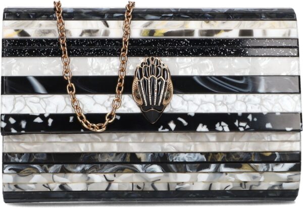 Kurt Geiger London Clutch
Dames Party Eagle Clutch, Materiaal: Kunststof, Kleur: Zwart