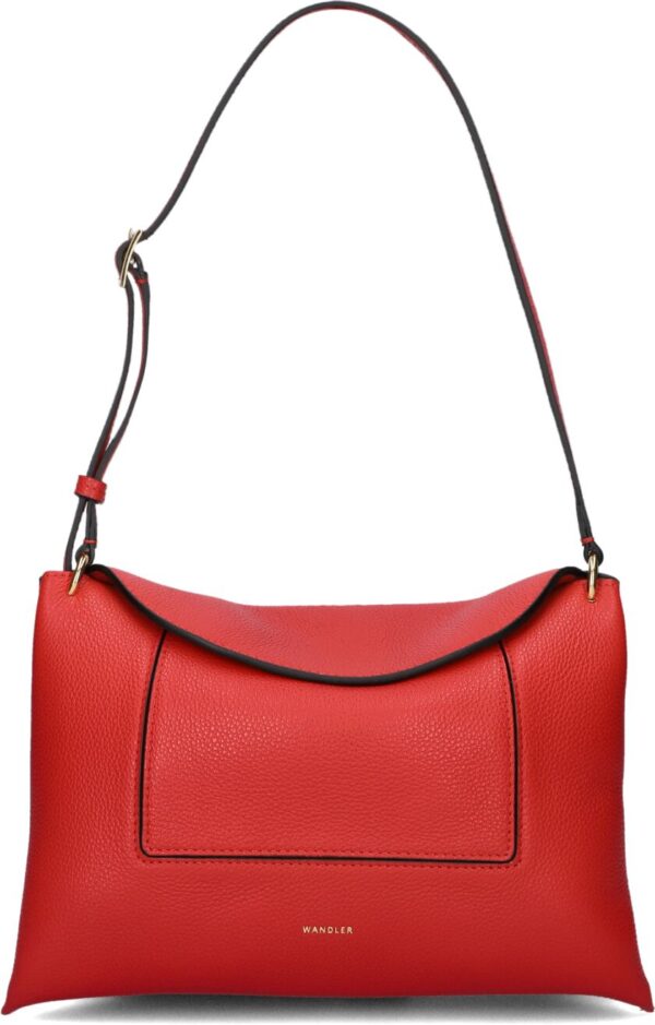 Schoudertas
Dames Penelope Slouch Bag, Materiaal: Leer, Kleur: Rood