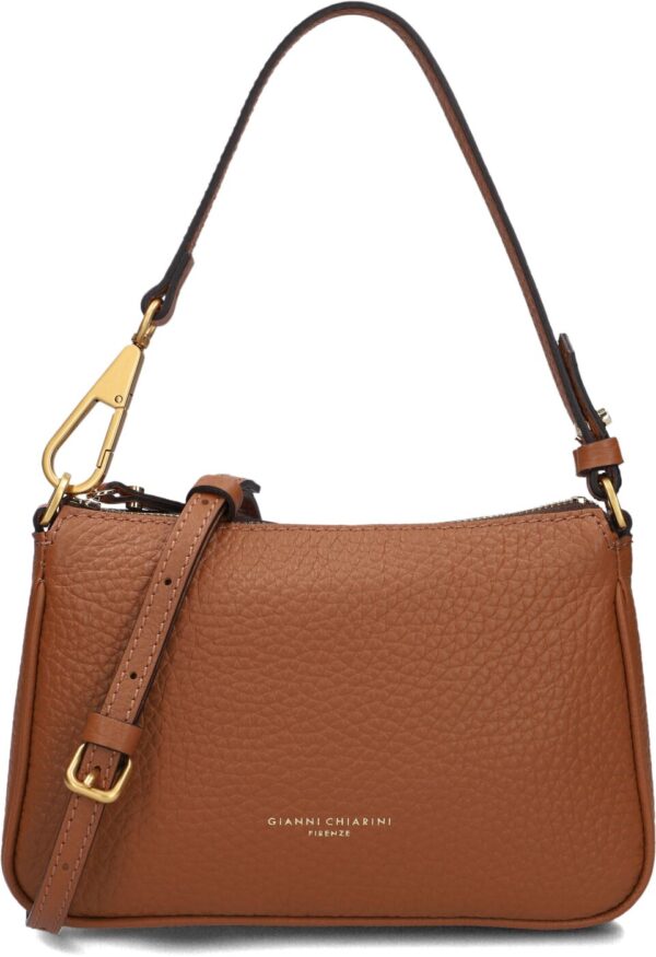 Gianni Chiarini Schoudertas
Dames Brooke 8750, Materiaal: Leer, Kleur: Cognac