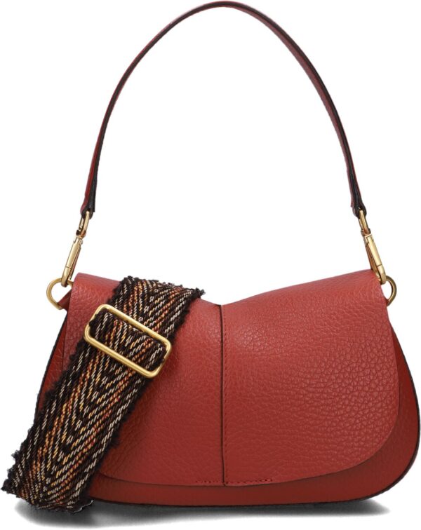 Gianni Chiarini Schoudertas
Dames Helena Round 11088, Materiaal: Leer, Kleur: Rood