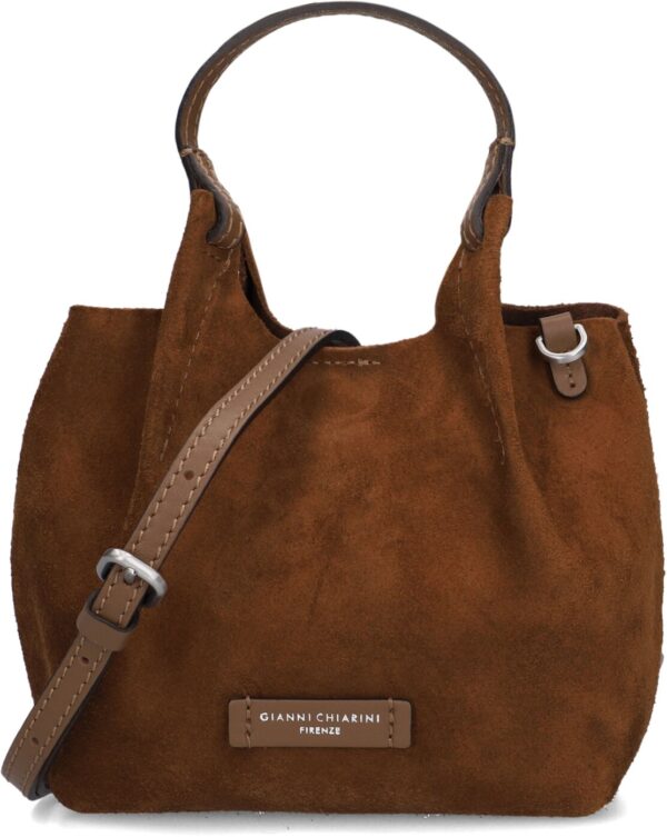 Gianni Chiarini Schoudertas
Dames Dua 9778, Materiaal: Suède, Kleur: Cognac