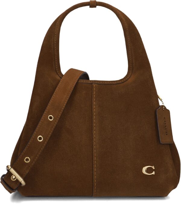 Coach Handtas
Dames Lana Sb 23, Materiaal: Suède, Kleur: Bruin