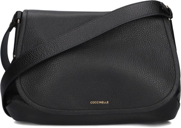 Coccinelle Schoudertas
Dames Rebekka 15, Materiaal: Leer, Kleur: Zwart