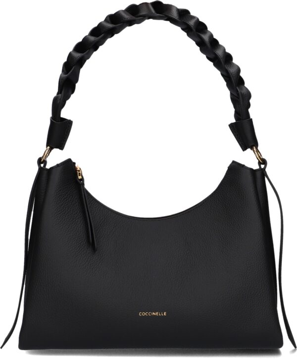 Coccinelle Schoudertas
Dames Boheme Grana Double, Materiaal: Leer, Kleur: Zwart