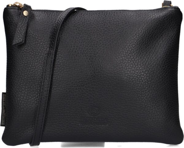 Fred de la Bretoniere Schoudertas
Dames Bregje Crossbody, Materiaal: Leer, Kleur: Zwart