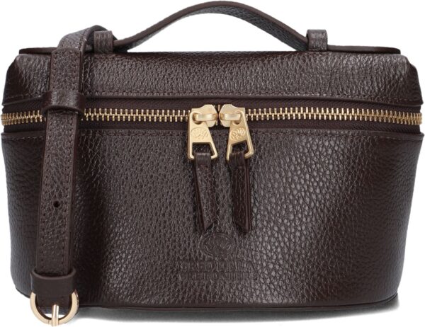Fred de la Bretoniere Crossbodytas
Dames Lori, Materiaal: Leer, Kleur: Bruin