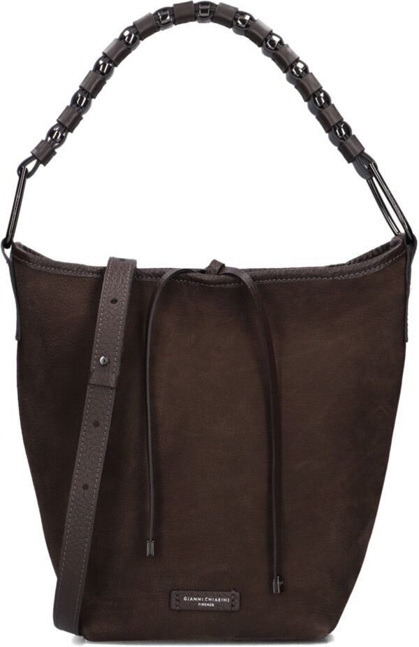 Gianni Chiarini Schoudertas
Dames Eliana 11841, Materiaal: Leer, Kleur: Bruin