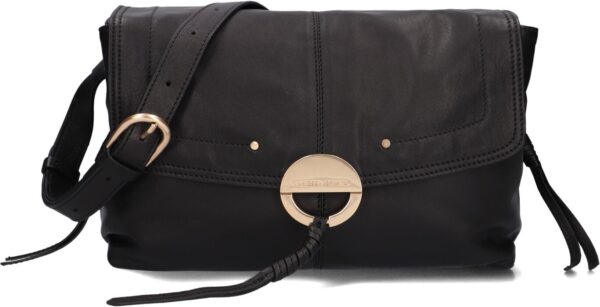 Vanessa Bruno Schoudertas
Dames Crossbody Gm, Materiaal: Leer, Kleur: Zwart