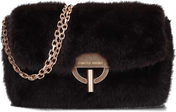 Vanessa Bruno Schoudertas
Dames Moon Moyen, Materiaal: Faux Fur, Kleur: Bruin