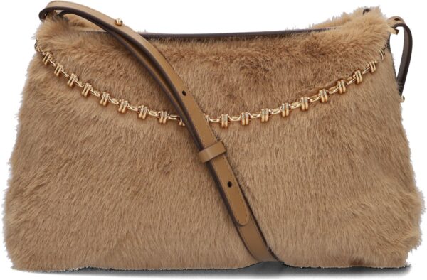 Vanessa Bruno Schoudertas
Dames Daily Chain Gm, Materiaal: Faux Fur, Kleur: Beige