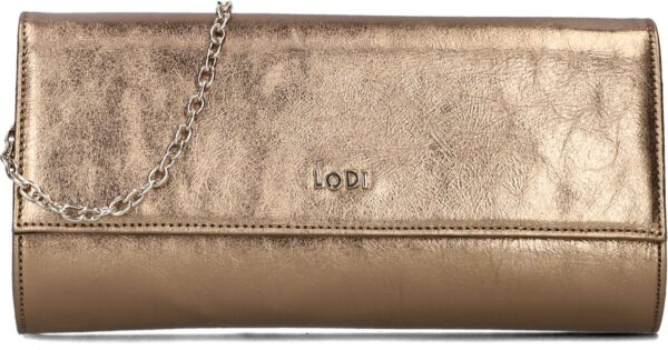 Lodi Clutch
Dames L1902, Materiaal: Leer, Kleur: Goudkleurig