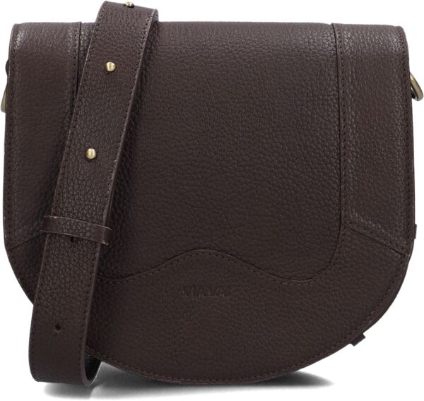 VIA VAI Schoudertas
Dames Mae Lizzy, Materiaal: Leer, Kleur: Bruin