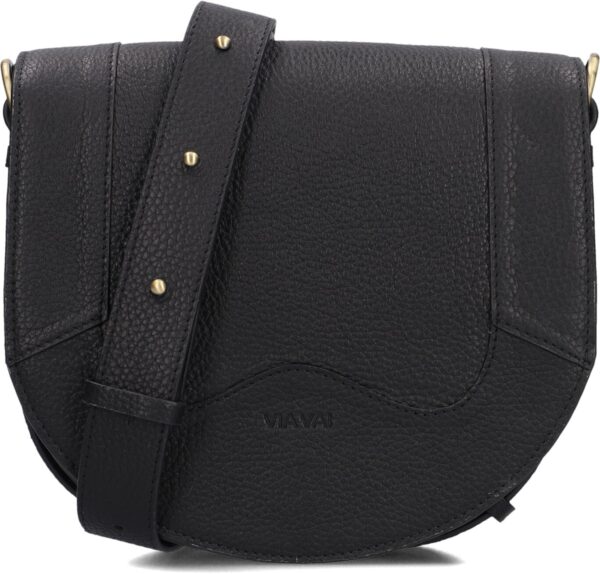 VIA VAI Schoudertas
Dames Mae Lizzy, Materiaal: Leer, Kleur: Zwart