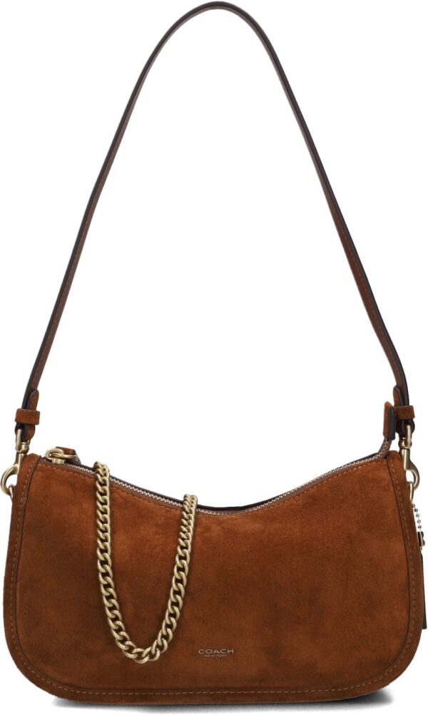 Coach Handtas
Dames Waverly Bag, Materiaal: Suède, Kleur: Bruin