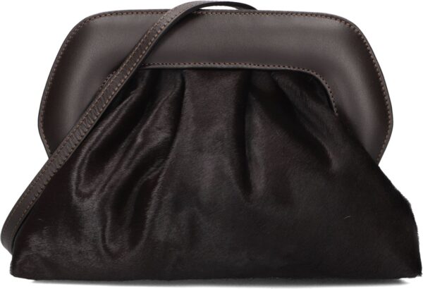 Roberto Festa Clutch
Dames Ofelia, Materiaal: Ponyhair, Kleur: Bruin