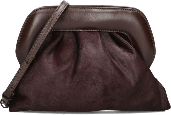 Roberto Festa Clutch
Dames Ofelia, Materiaal: Ponyhair, Kleur: Bruin