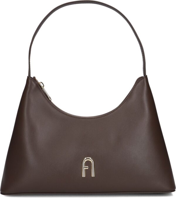 Furla Schoudertas
Dames Diamante S Shoulder Bag, Materiaal: Leer, Kleur: Bruin