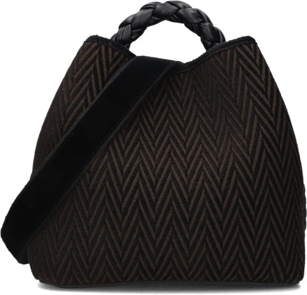 Schoudertas
Dames Coral, Materiaal: Katoen, Kleur: Zwart