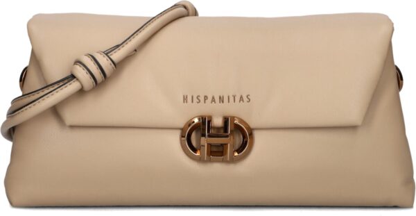 Hispanitas Schoudertas
Dames 4157, Materiaal: Leatherlook, Kleur: Beige
