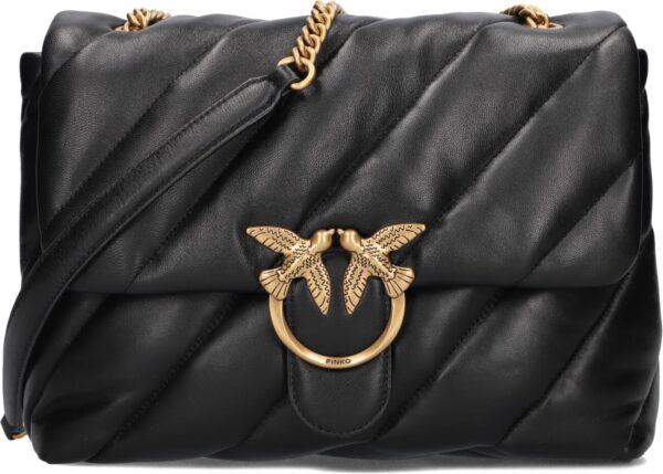 Pinko Schoudertas
Dames Love Puff Big, Materiaal: Leer, Kleur: Zwart