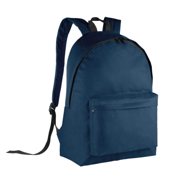 Kimood Schooltas/rugzak voor tieners - 27 L - basisschool - lunchtas - donkerblauw - 30 x 19 x 42 cm