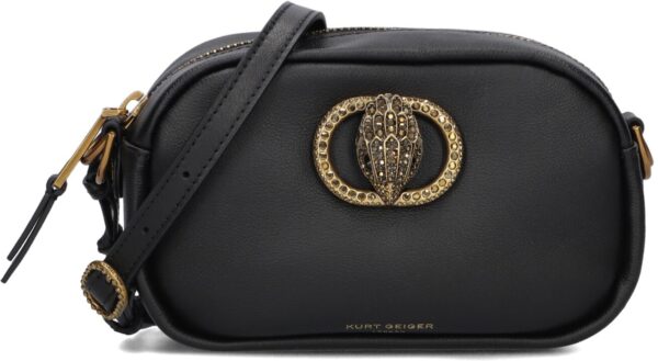 Kurt Geiger London Schoudertas
Dames Chelsea Soft Camera, Materiaal: Leer, Kleur: Zwart