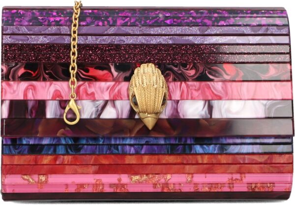 Kurt Geiger London Clutch
Dames Party Eagle Clutch, Materiaal: Kunststof, Kleur: Roze