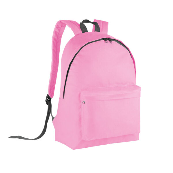 Kimood Schooltas/rugzak voor tieners - 27 L - basisschool - lunchtas - roze - 30 x 19 x 42 cm