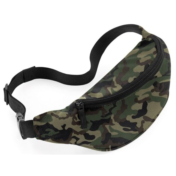Bagbase Heuptasje - camouflage leger print - 38 cm - fanny pack