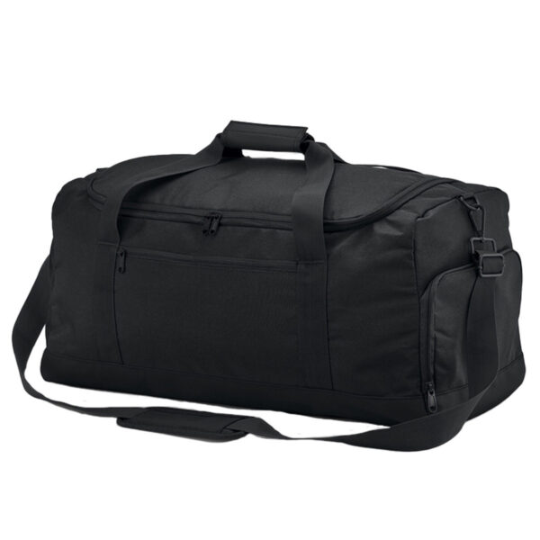 Bagbase Reistas/weekendtas/sporttas model Active - zwart - 55 x 26 x 27 cm - 35 liter
