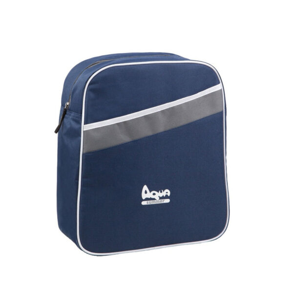 Navy koeltas rugzak/schooltas 31 x 36 cm 14 liter