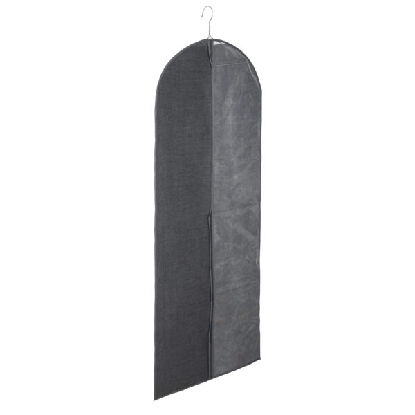 Kleding/beschermhoes linnen grijs 130 cm