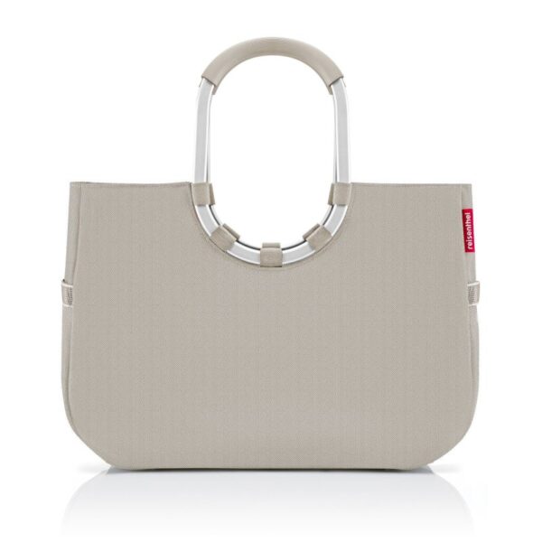 Reisenthel Loopshopper L-Herringbone Sand