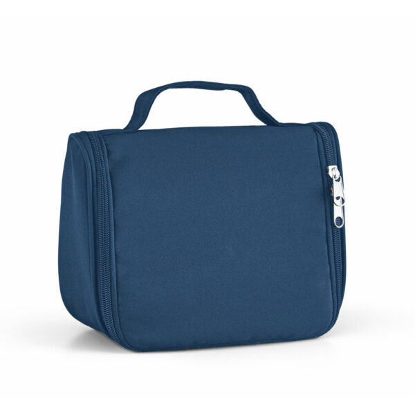 Toilettas City Traveler - ophangbaar aan haak - blauw - 20 x 16 x 8 cm - polyester - kind/volwassenen