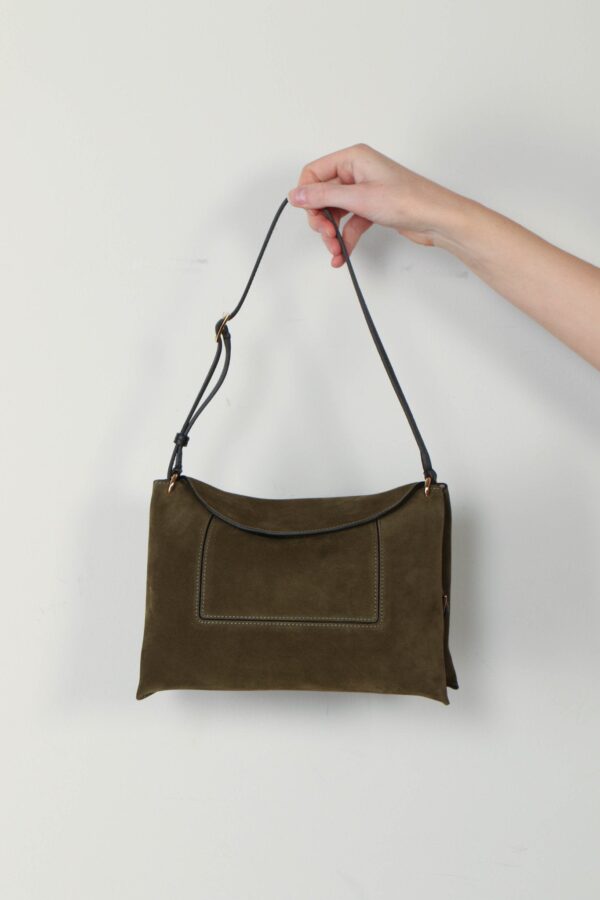 Wandler - Tas - Penelope Slouch - Olive Suede