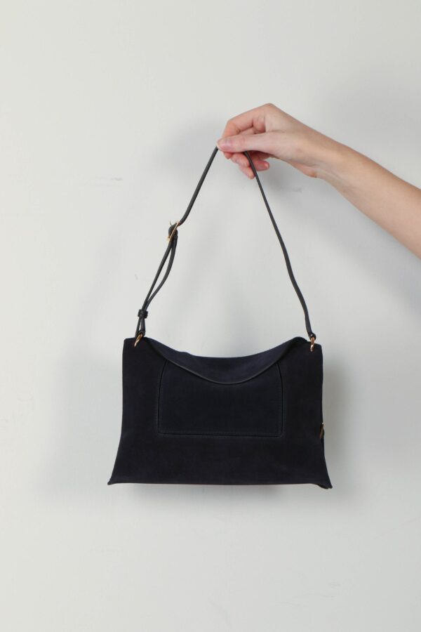 Wandler Tassen blauw maat Leer wandler-tas-penelope-slouch-orion-suede-One Size