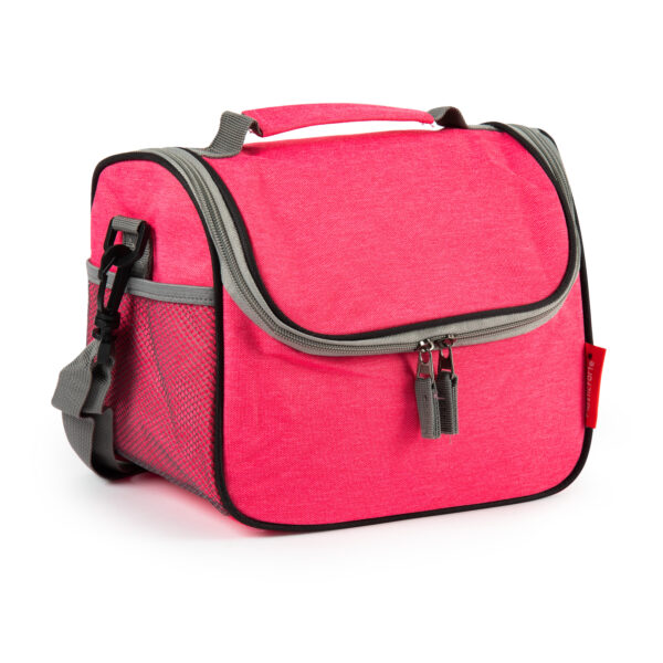 Plasticforte Koeltas/lunchtas Callela - rood - 6.5 liter - 17 x 26 x 20 cm - strand - lunchtas