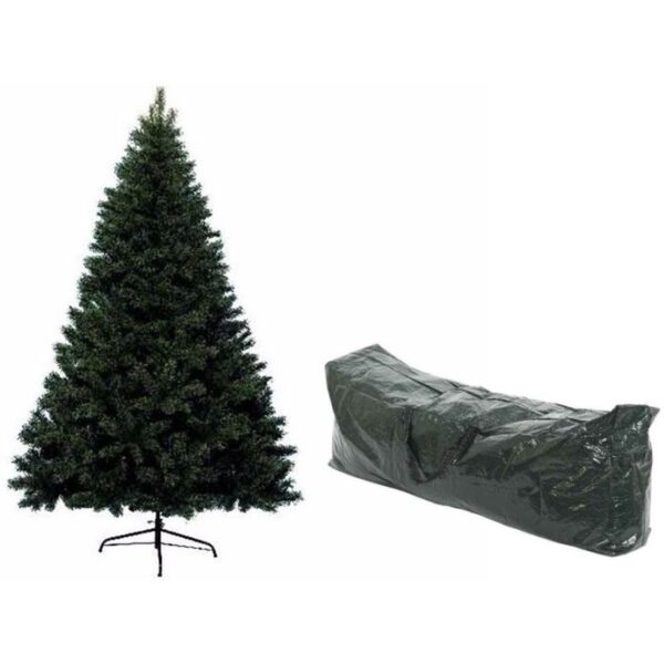 Kerstmis nep dennenboom 180 cm Canada Spruce met opbergzak