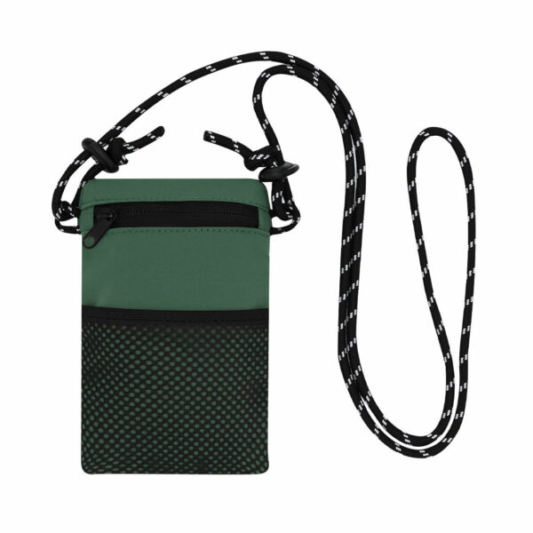 Multifunctioneel tasje/schoudertas - groen - telefoon/geld tasje