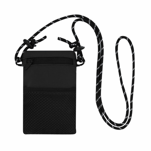 Multifunctioneel tasje/schoudertas - zwart - telefoon/geld tasje